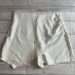Shein White Crossover Skort Size Large